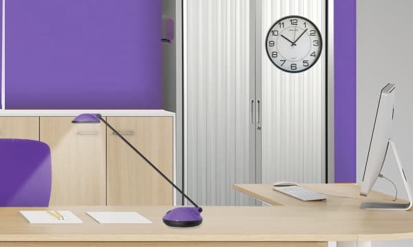 Väggklocka Unilux Magnet silver