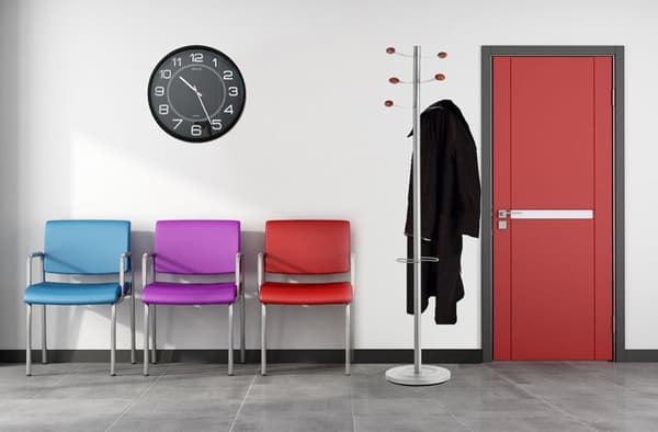 Unilux 400094568, Vegg, Kvartsklokke, Rund, Sort, Akrylonitril-butadien-styren (ABS), Glass