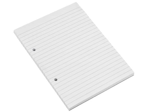 A5-block Bantex Standard, fodrat med 2 hål - (5 st.)