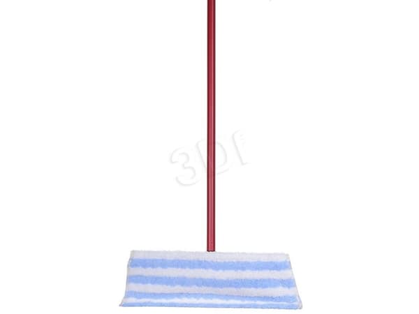 Vileda 4023103000032, Laminat, Klinkers, Trä, Våt, Plast, Röd, Vit, 1 styck, 430 mm