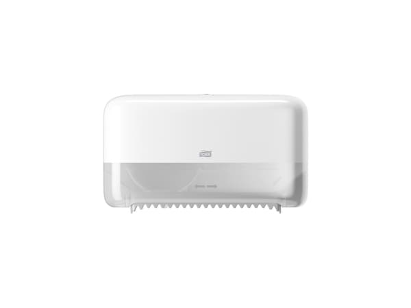 Tork 558040, Dispenser for toalettruller, Hvit, Plastikk, 360 mm, 130 mm, 207 mm