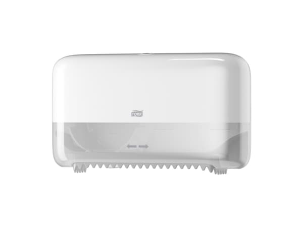 Tork 558040, Toalettpappershållare för reservpapper, Vit, Plast, 360 mm, 130 mm, 207 mm