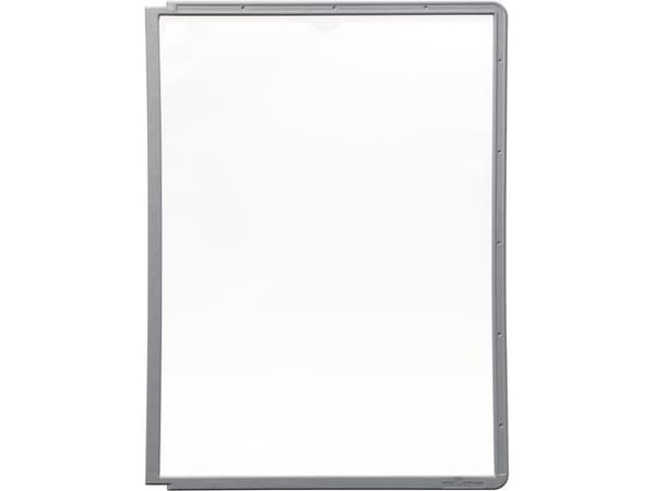 Durable 5606-10, Ramme, Grå, Polypropylen (PP), A4