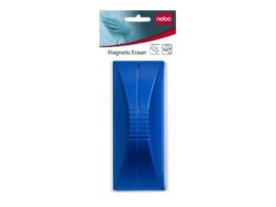 Nobo - Viskelær for whiteboard - magnetisk - blå - for P/N: 1900925, 1900933, 1900940, 1901567, QB05742C, QBPE1812, QBPE9060, QMMP150