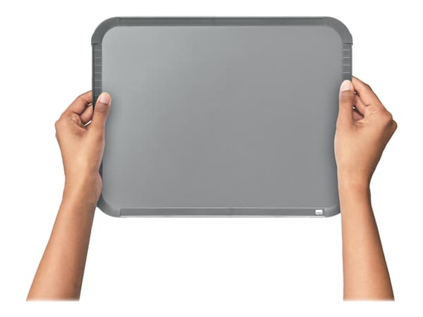 Nobo Slimline - Whiteboard - 220 x 280 mm - magnetisk - sølv