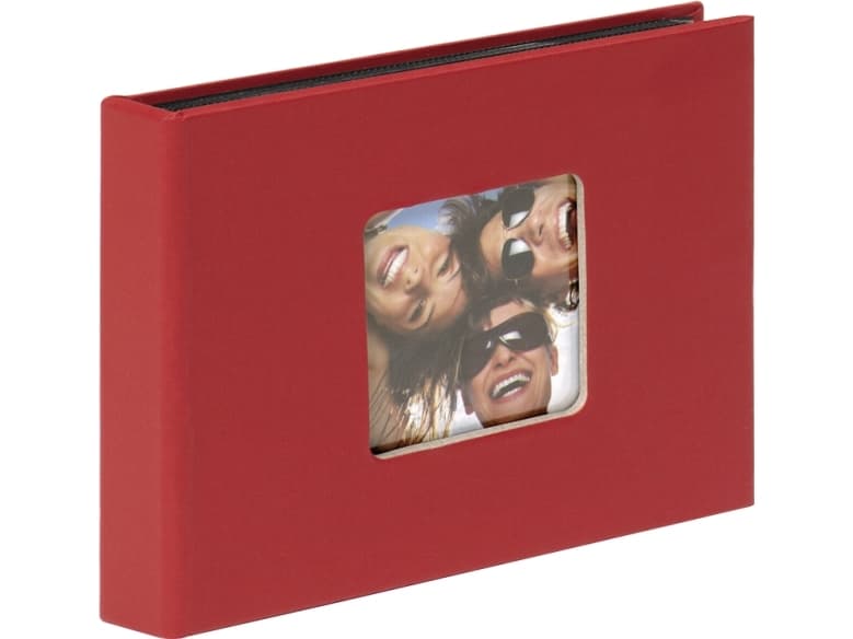 Walther Fun red 10x15 Mini Album for 36 Photos MA353R
