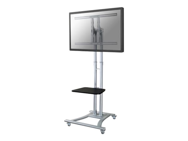 Neomounts PLASMA-M1800E - Vogn - for flatpanel / AV-utstyr - sølv - skjermstørrelse: 27"-70"
