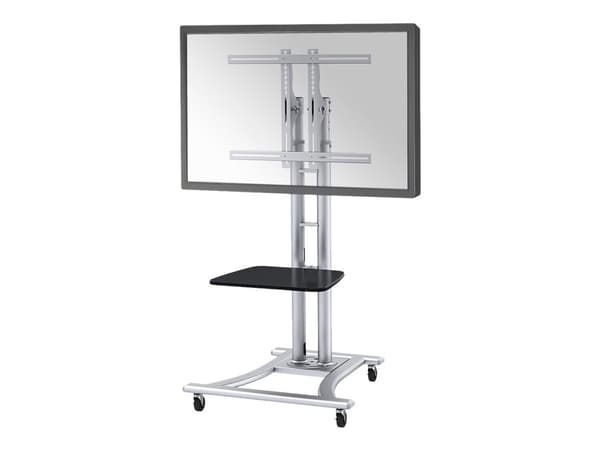 Neomounts PLASMA-M1800E - Vogn - for flatpanel / AV-utstyr - sølv - skjermstørrelse: 27"-70"