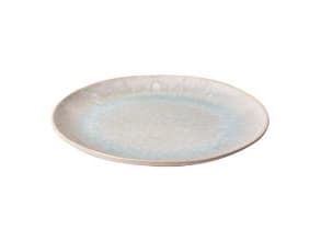 Tallrik excentrisk bensin Ø22 cm platt stengods,6 st/pk
