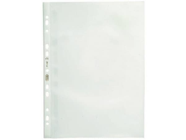 Elba Transparent pocket A4, PP, A4, Gjennomsiktig, Polypropylen (PP), 0,12 mm, 100 stykker