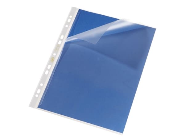 Elba Transparent pocket A4, PP, A4, Gjennomsiktig, Polypropylen (PP), 0,12 mm, 100 stykker
