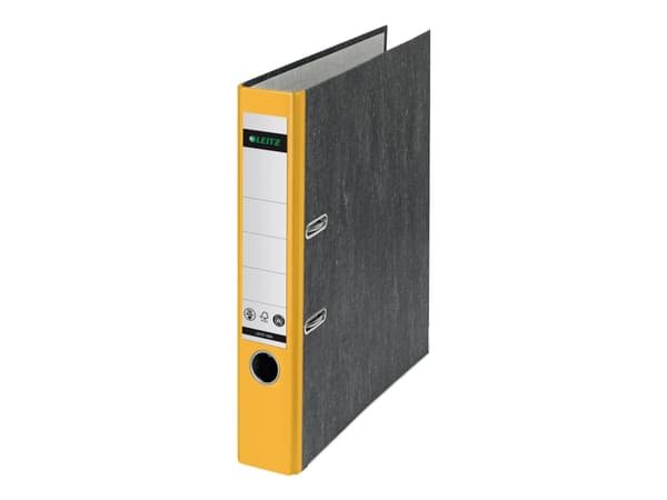 Leitz Cardboard binder 180°, A4, Keltainen, 350 arkkia, 5,2 cm, 80 gsm, 55 mm