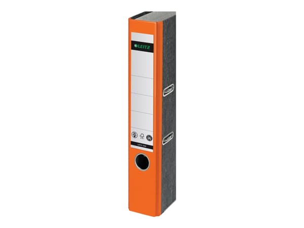 Leitz - Spakbågesfil - ryggbredd: 52 mm - för A4 (210 x 297 mm) - kapacitet: 350 ark - orange