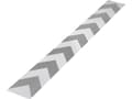 Miniatyrbild 1 av 3: TOOLCRAFT RTS115/1000-SV 1563960 Advarselsstriber RTS Sølv, Grå (L x B) 1 m x 11.5 cm 1 stk