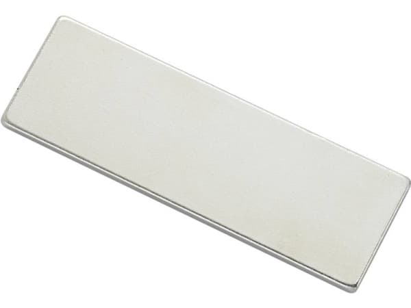 TRU COMPONENTS N35-451502 1564099 Magneettityyny N35-451502 Sølv (L x B) 45 mm x 15 mm 1 stk 1 stk