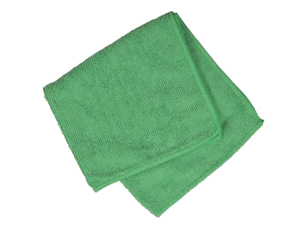 Mikrofiberduk grön 32x32 cm - (20 st.)