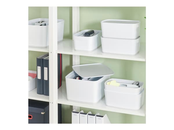 Leitz 180° - Spakbågesfil - ryggbredd: 52 mm - för A4 (210 x 297 mm) - kapacitet: 350 ark - vit