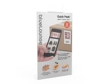 Bluelounge Quick Peek, Vit, Rektangel, 32 styck
