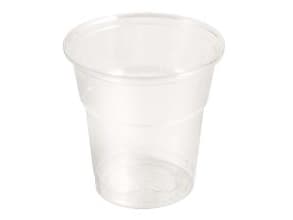 Plastglas 20 cl Ø78x78 mm Enkeltpakket PET Klar,1000 stk/krt