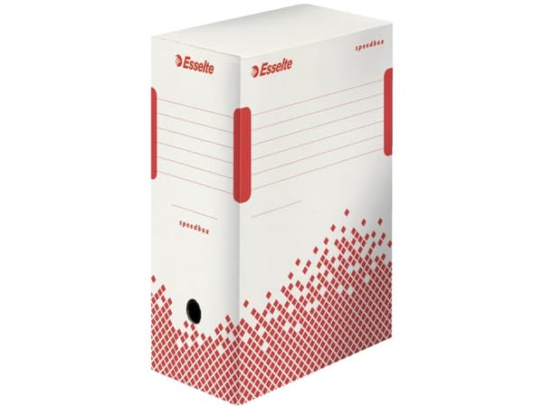 Esselte Speedbox - Boxfil - för A4, Folio - vit