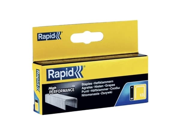 Häftklamrar Rapid Tools 13/10 galv 2500 - (10 st.)
