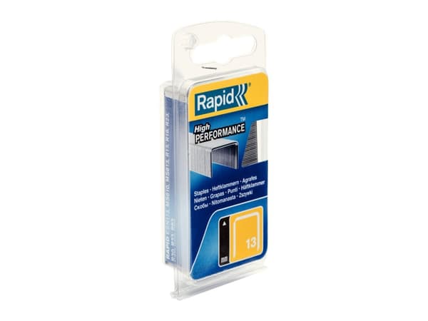 Rapid 40109520, Häftklammersats, 8 mm, 1600 klammer, R13, R23, R30, R33, R83 ALU610, ALU913, Eco Tacker, M10Y, 49 mm, 27 mm