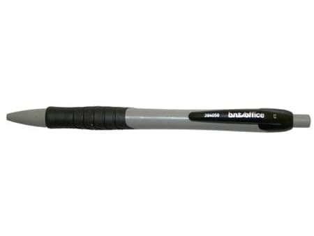 Pencil BNT 0,5mm lysgrå/sort m/gummi greb og viskelæder - (12 stk.)
