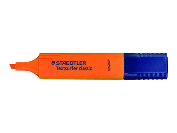Tekstmarker Staedtler 364 rød Textsurfer Classic - (10 stk.)