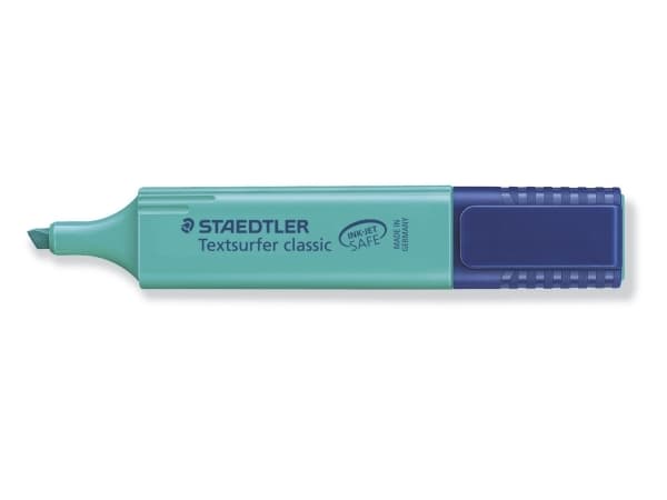 Tekstmarker Staedtler 364 turkis Textsurfer Classic - (10 stk.)