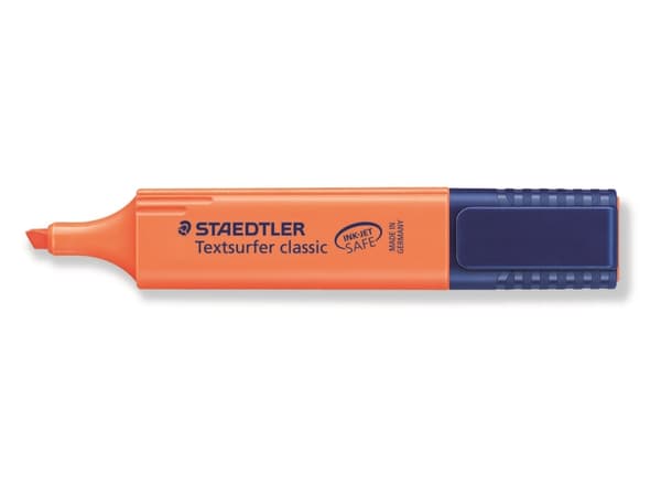 Tekstmarker Staedtler 364 orange Textsurfer Classic - (10 stk.)
