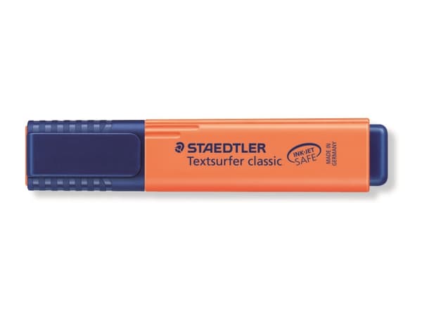 Tekstmarker Staedtler 364 orange Textsurfer Classic - (10 stk.)