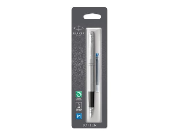 Parker JOTTER, Svart, Rustfritt stål, Rustfritt stål, Rustfritt stål, Blister, 1 stykker