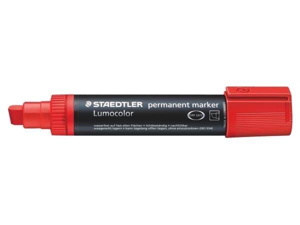 Marker Lumocolor 388-2 permanent rød 2-12mm - (5 stk.)
