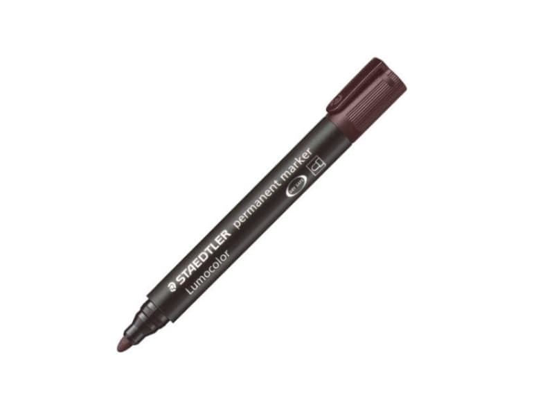 Marker Staedtler Lumocolor 352-7 permanent brun 2mm (10 stk.)