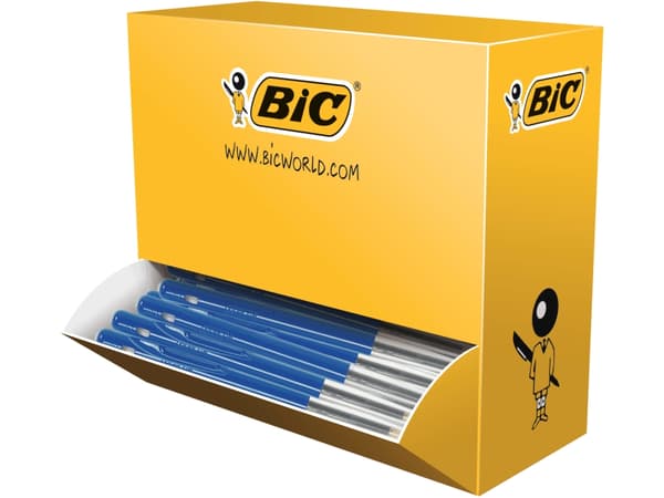 BIC M10 Clic, Blå, 90 styck, Medium