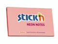 Miniatyrbilde 3 av 5: Notes Stick'N NEON rosa 76x127mm 100blade - (12 stk.)