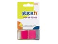 Miniatyrbild 4 av 5: Indeksfaner Stick'N Pop Up rød 45x25mm 50stk/pak