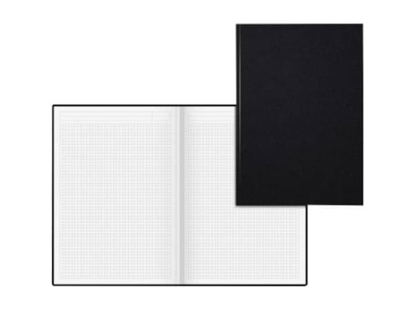 König & Ebhardt Notebook 8655226 Svart DIN A4 check