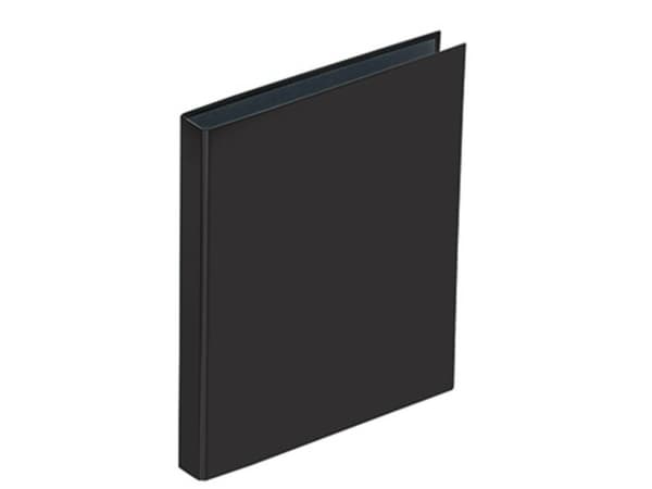 PAGNA Ringbog Basic Colours A4 Sort 4 ringe 20605-01