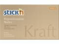 Pikkukuva 3 / 5: Muistiinpanot Stick'N Kraftblock ruskea 76x127mm 100 arkkia kierrätetty - (12 kpl)