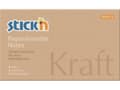 Pikkukuva 1 / 5: Muistiinpanot Stick'N Kraftblock ruskea 76x127mm 100 arkkia kierrätetty - (12 kpl)