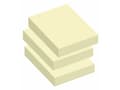 Miniatyrbilde 1 av 2: Notebook Q-line Stick'N gul 38x50mm 100blad 12stk/pk - (12stk)