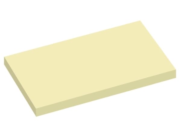 Notes Q-line Stick'N gul 76x127mm - (12 stk.)