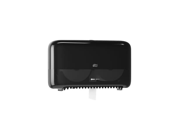 Tork 558048, Toalettpappershållare för reservpapper, Svart, Plast, 360 mm, 130 mm, 207 mm
