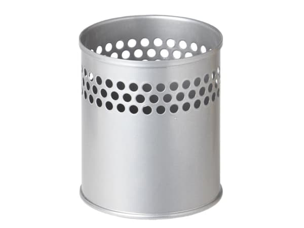 Penneholder Twin Metal sølv
