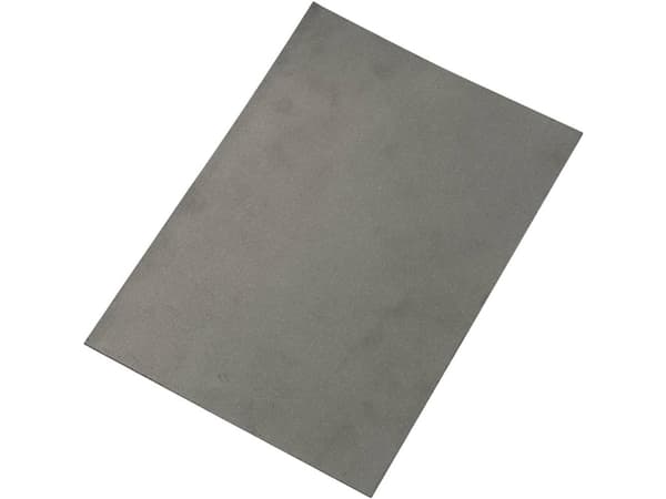TRU COMPONENTS 1564112 Magnetisk självhäftande pad Antracit (L x B) 21 cm x 14,8 cm 1 st