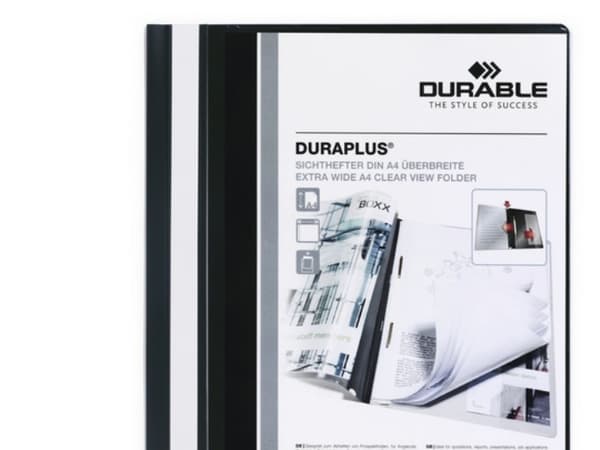 Offertmapp A4 Duraplus® svart (st.)