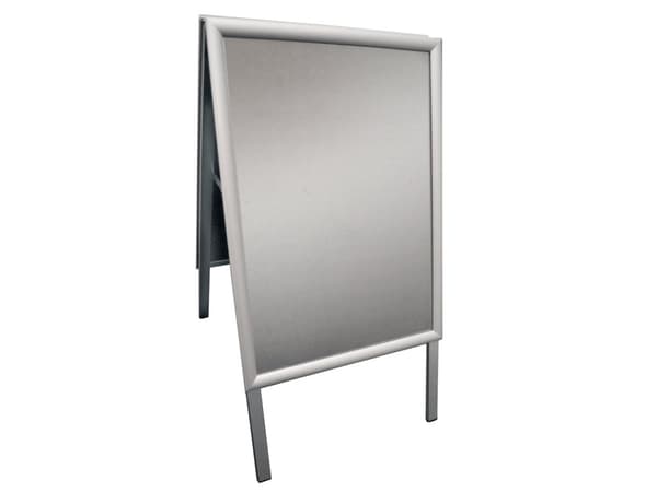 Gadeskilt TWIN Light B1 70x100 cm alu