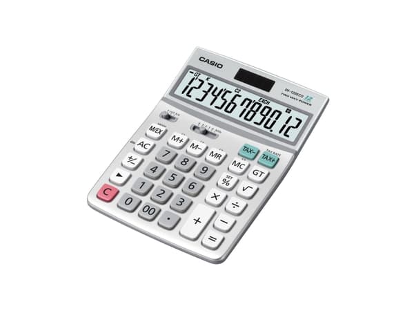 Bordregner Casio DF-120 ECO