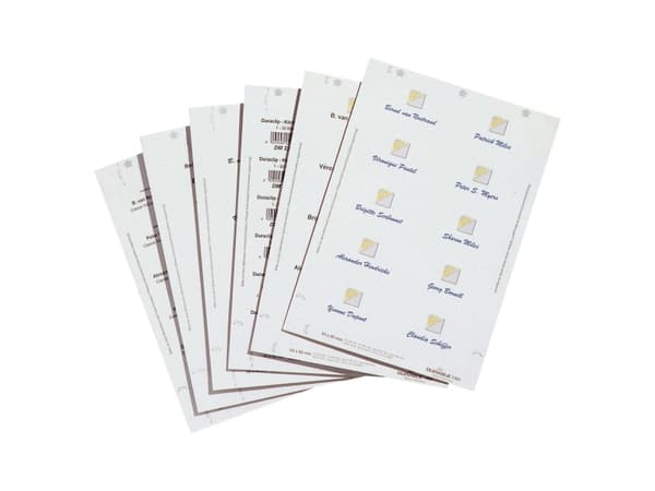 Durable BADGEMAKER® indstik til navneskilte 54x90 mm - (20 ark á 10 stk.)